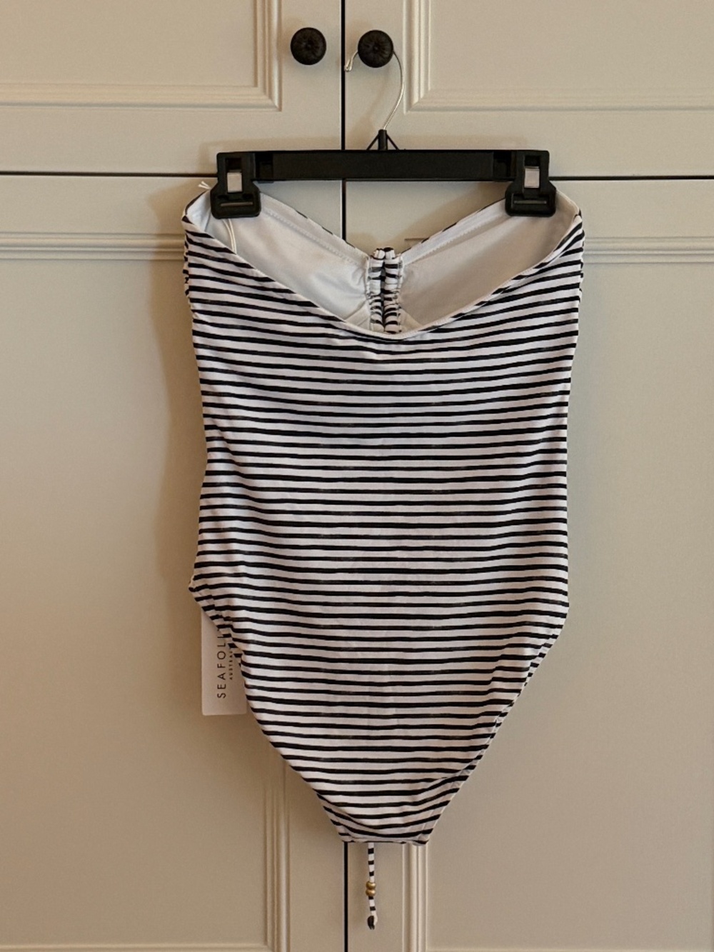 **NWT** Women's Seafolly Isla Palm Tube One Piece Swimsuit (Size 8) - Picture 2 of 6